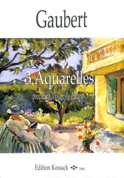 Gaubert, P: 3 Aquarelles