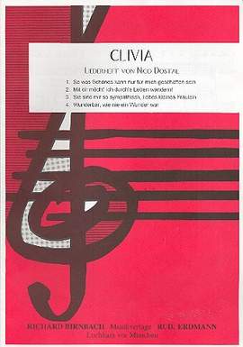 Dostal, N: Clivia Liederheft