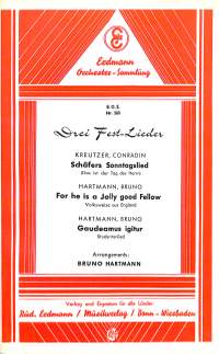 Hartmann, B: 3 Festlieder
