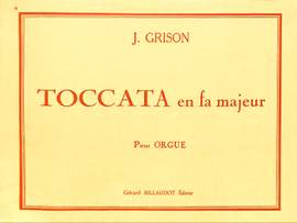 Grison, J: Toccata F-Dur