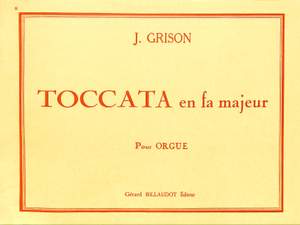 Grison, J: Toccata F-Dur