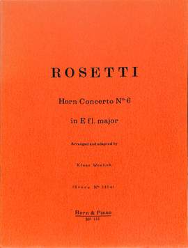 Rossetti, F A: Concerto 6 Es-Dur