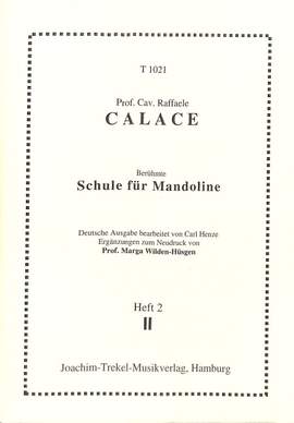Calace, R: Schule für Mandoline 2