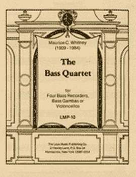 Whitney, M: Bass quartet