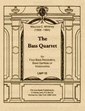 Whitney, M: Bass quartet