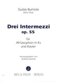 Bumcke, G: 3 Intermezzi op 55