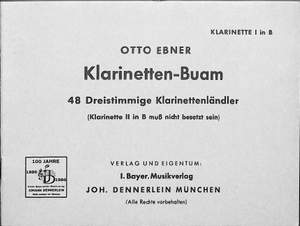 Ebner, O: Klarinetten-Buam