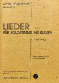 Furtwaengler, W: Ausgewählte Lieder