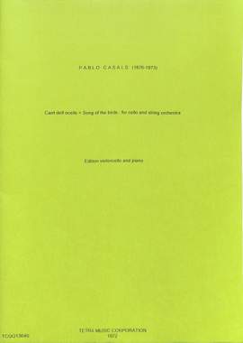 Casals, P: Song of the birds