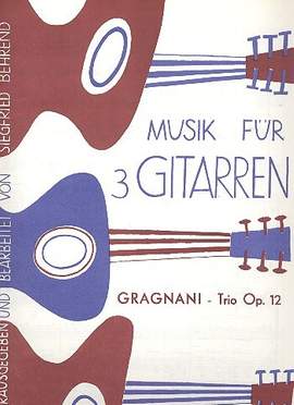 Gragnani, F: Trio D-Dur op 12