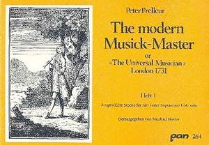 Prelleur, P: The modern musick master 1