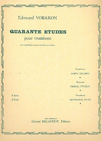 Vobaron, E: 40 Etudes 2
