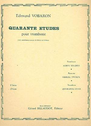Vobaron, E: 40 Etudes 2