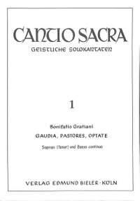 Gratiani, B: Gaudia pastores optate