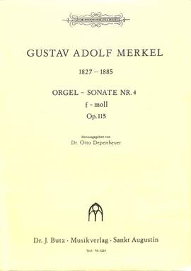 Merkel, G A: Sonate 4 f-moll op 115