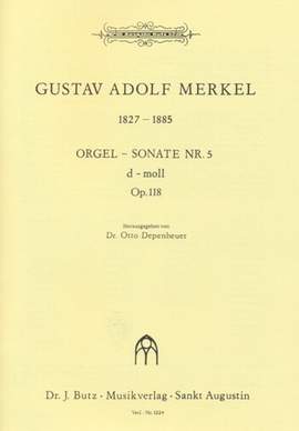 Merkel, G A: Sonate 5 d-moll op 118