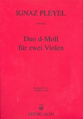 Pleyel, I J: Duo d-moll