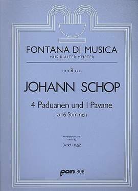 Schop, J: 4 Paduanen und 1 Pavane