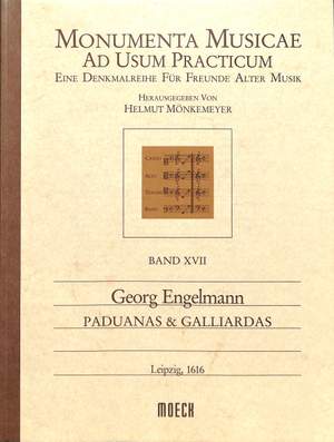 Engelmann, G: Paduanas + Galliardas