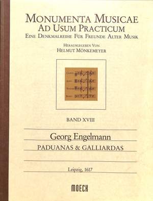 Engelmann, G: Paduanas + Galliardas