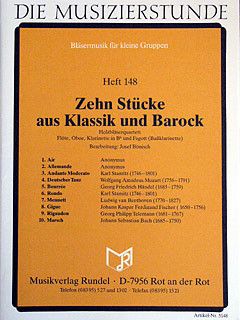 Boenisch, J: 10 Stücke aus Klassik + Barock 148