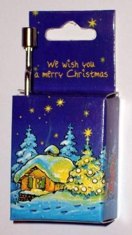 Spieluhr - We wish you a merry christmas