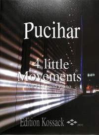 Pucihar, B: 4 little movements op 1