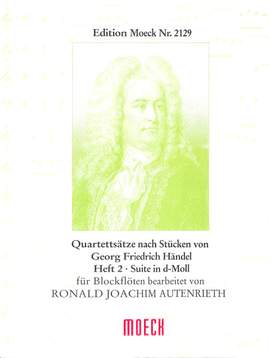 Handel, G F: Quartettsätze nach Stücken von Georg Friedrich Händel 2