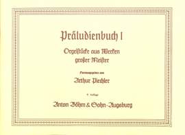 Piechler, A: Präludienbuch 1