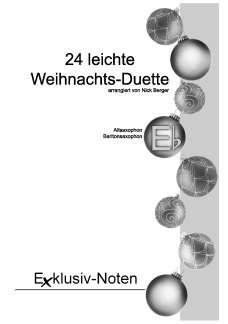 24 leichte Weihnachtslieder