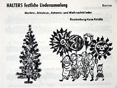 Halters festliche Liedersammlung