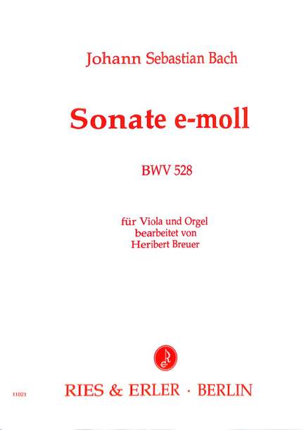 Bach, J S: Sonate