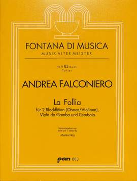 Falconieri, A: La Follia Variationen