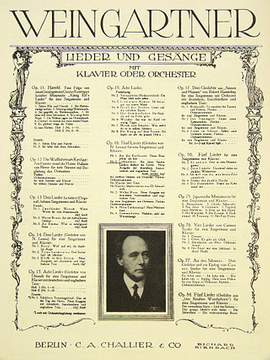 Weingartner, F: Liebesfeier op 16/2