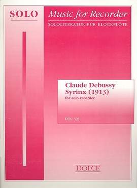 Debussy, C: Syrinx (1913)