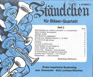 Könen, W: Ständchen für Bläserquartett 2