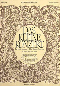 Bodenmann, H: Das kleine Konzert 4