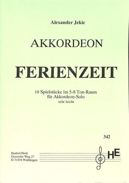 Jekic, A: Ferienzeit