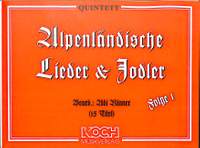 RINNER, A: Alpenländische Lieder + Jodler 1