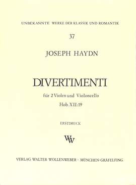 Haydn, J: Divertimenti Hob 12:19