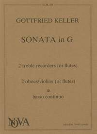 Keller, G: Sonate in G