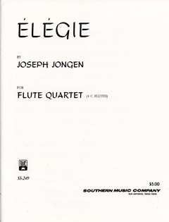 Jongen, J: Elegie