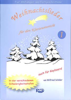 Weihnachtslieder für den Klavierunterricht 1