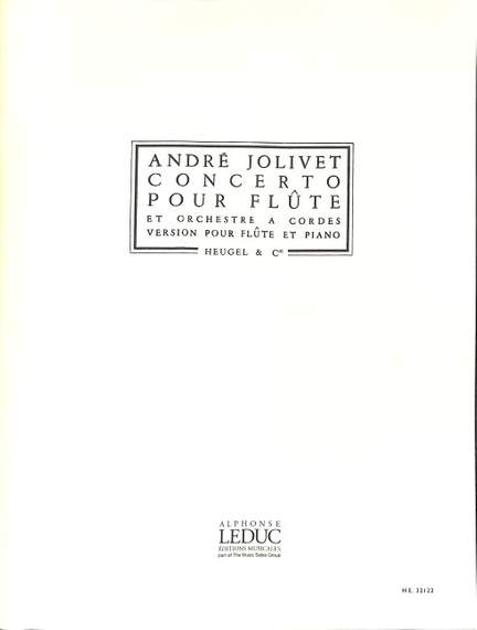 Jolivet, A: Konzert