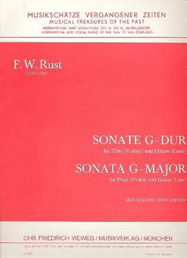 Rust, F W: Sonate G-Dur