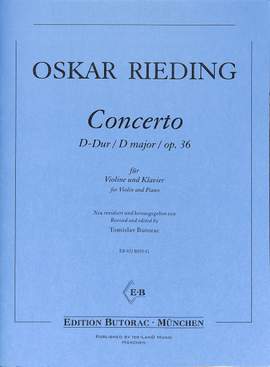 Rieding, O: Concertino D-Dur op 36 D major op. 36