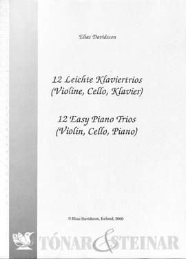 Davidsson, E: 12 leichte Klaviertrios