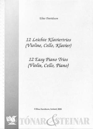 Davidsson, E: 12 leichte Klaviertrios