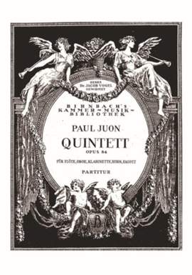 Juon, P: Quintett op 84 op. 84