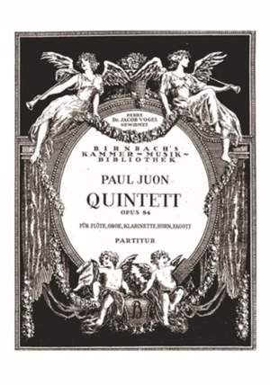 Juon, P: Quintett op 84 op. 84